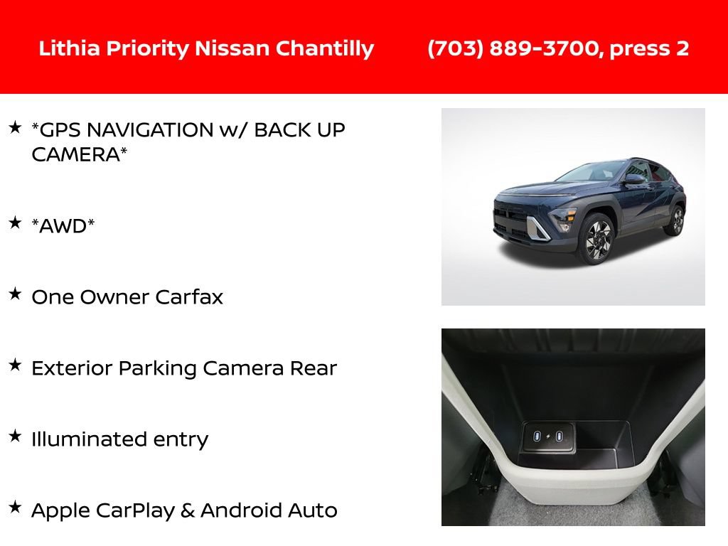 Used 2024 Hyundai Kona SEL AWD/4WD image 6