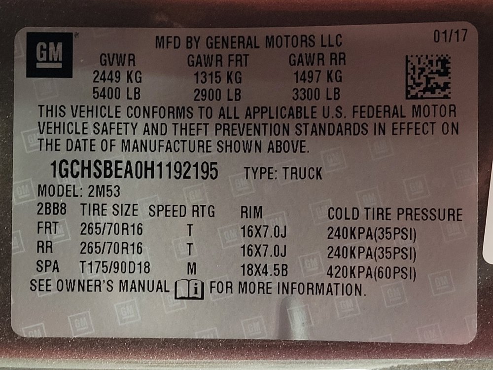 Used 2017 Chevrolet Colorado W/T w/ WT Convenience Package RWD image 33