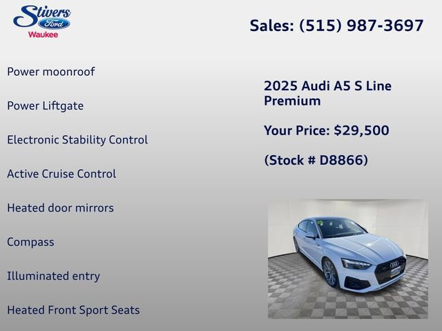 Used 2025 Audi A5 2.0T Premium Plus image 32