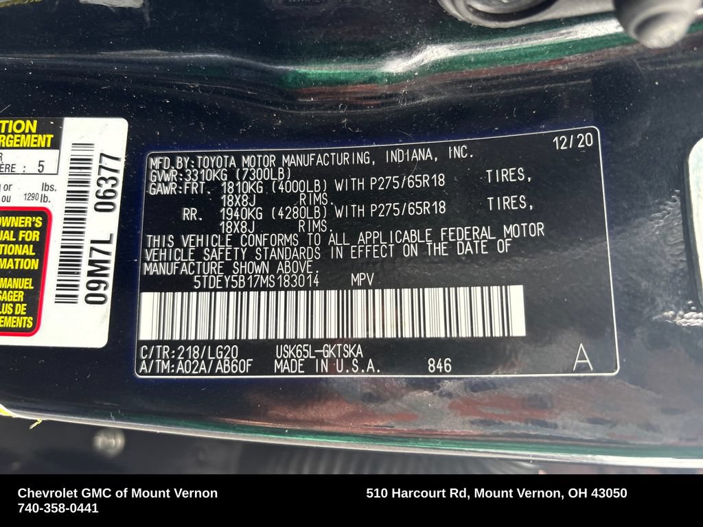 Used 2021 Toyota Sequoia TRD Pro AWD/4WD image 33