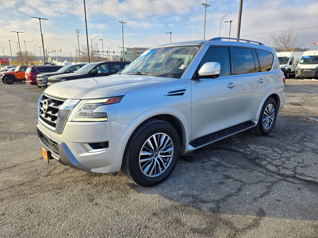 Used 2022 Nissan Armada SL w/ Captain's Chairs Package image 8