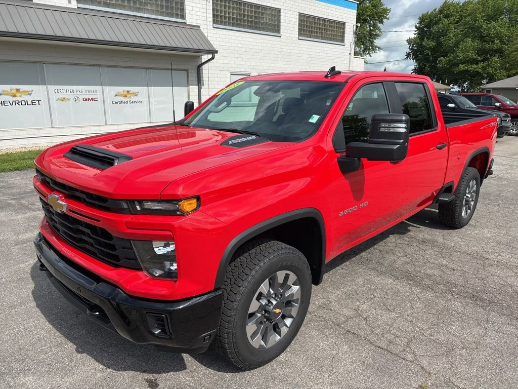 New 2025 Chevrolet Silverado 2500 Custom w/ Custom Value Package AWD/4WD image 1