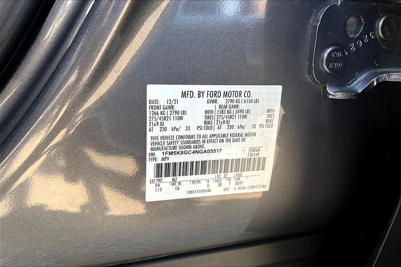 Used 2022 Ford Explorer ST w/ Equipment Group 401A AWD/4WD image 35