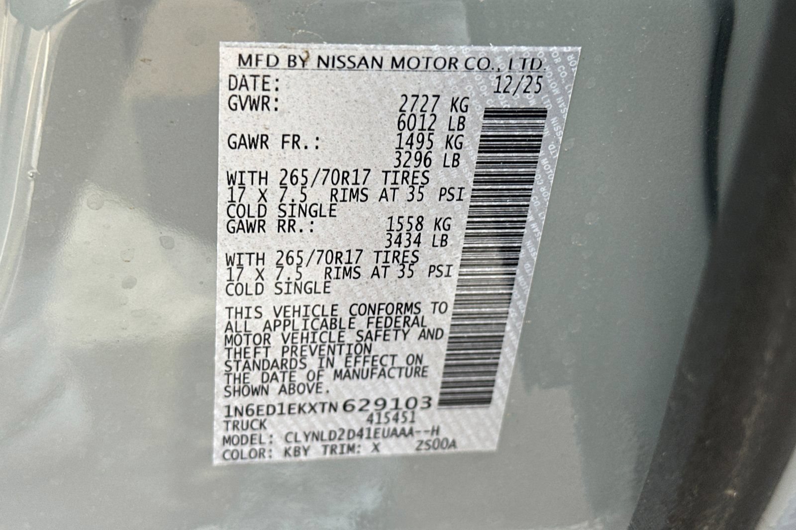 New 2026 Nissan Frontier PRO-4X w/ Tow Package AWD/4WD image 34