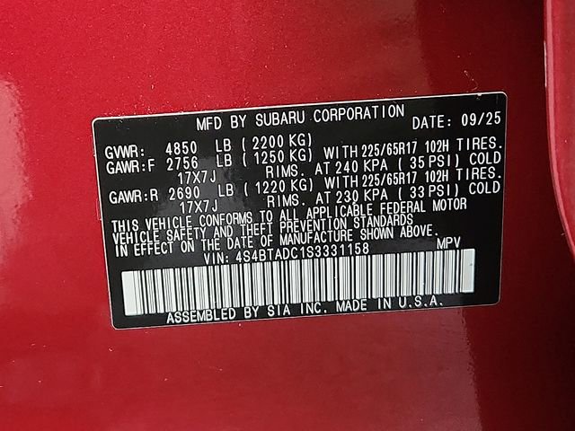 Used 2025 Subaru Outback Premium image 26