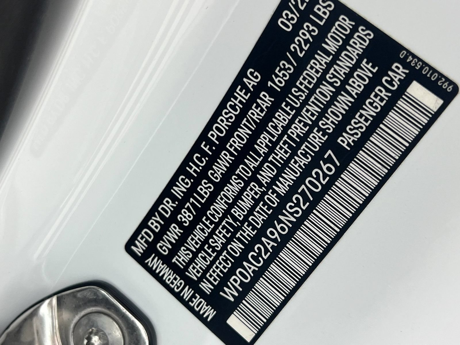 Certified 2022 Porsche 911 GT3 RWD image 27