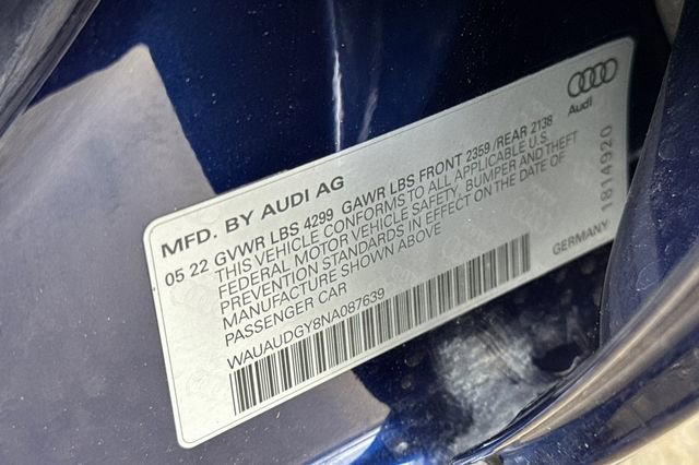 Used 2022 Audi A3 2.0T Premium image 56