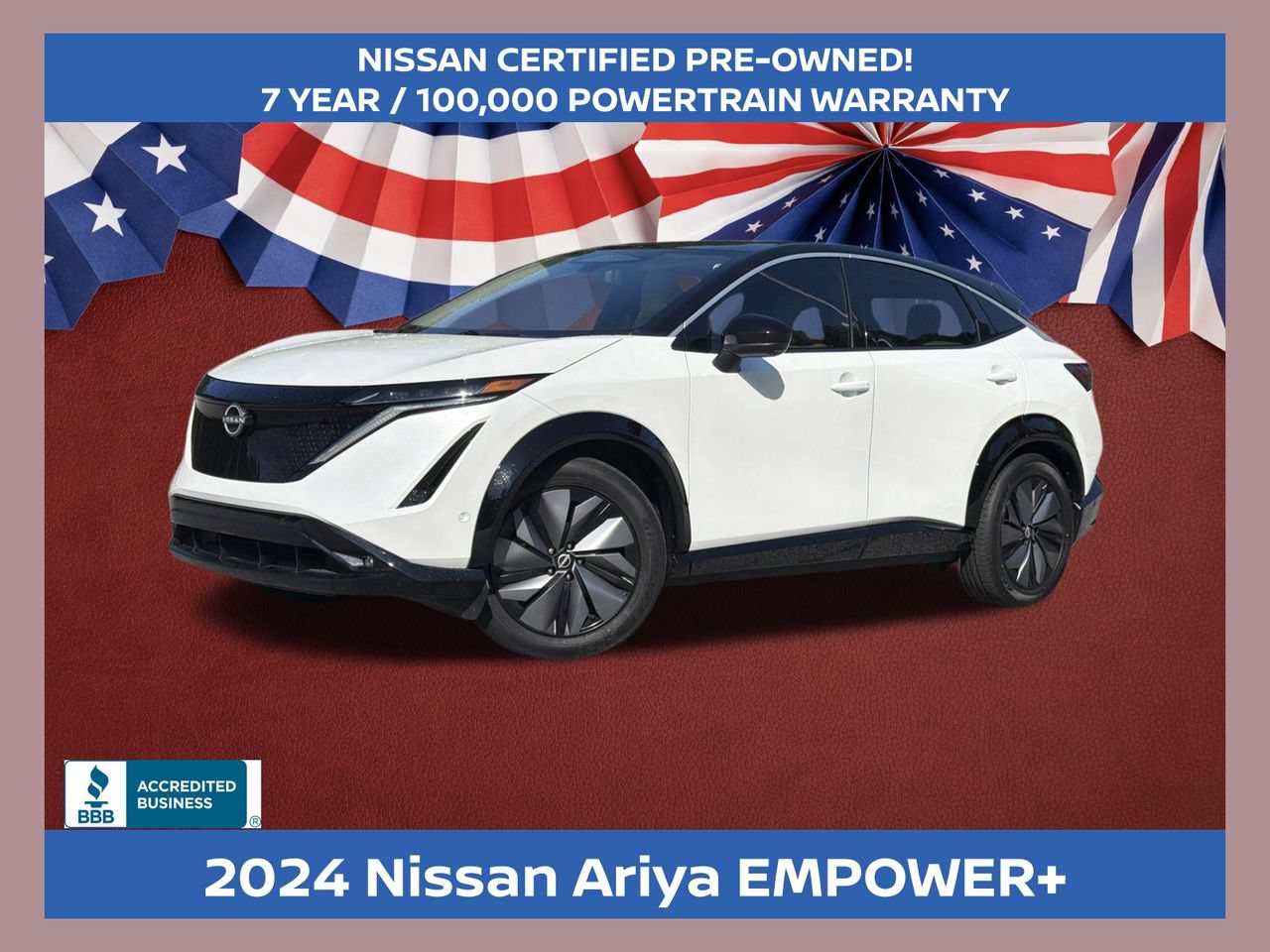 Certified 2024 Nissan Ariya FWD image 1