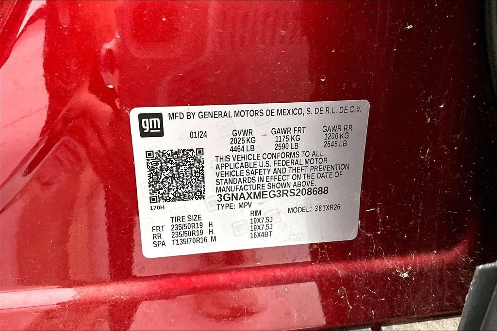 Used 2024 Chevrolet Equinox RS FWD image 39