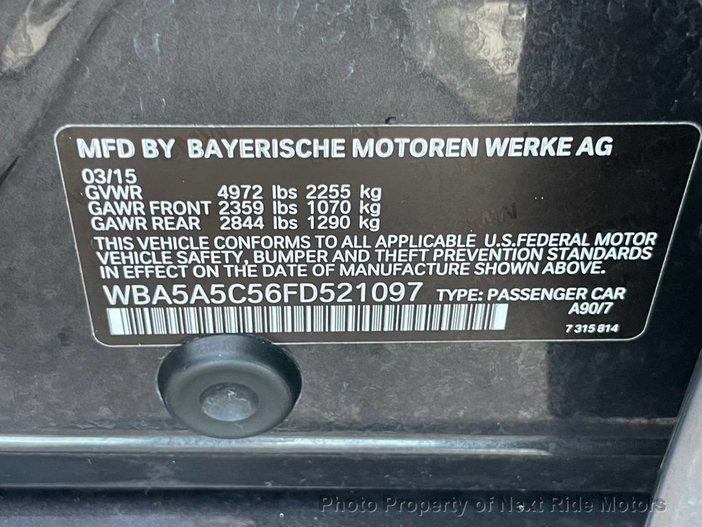 Used 2015 BMW 528i Sedan RWD image 23