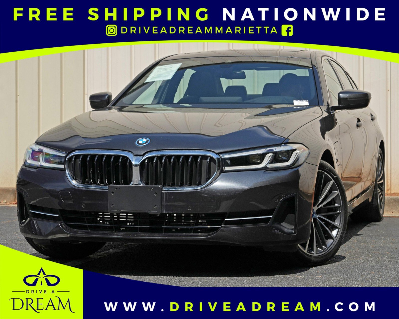 Used 2022 BMW 530e w/ Premium Package RWD video 1