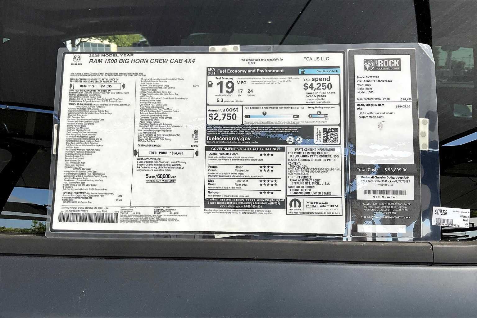 New 2025 RAM 1500 Big Horn AWD/4WD image 22