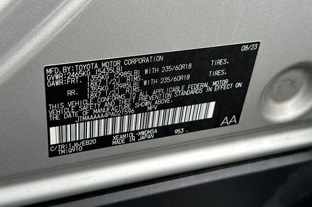 Certified 2023 Toyota bZ4X FWD w/ Weather Package image 35