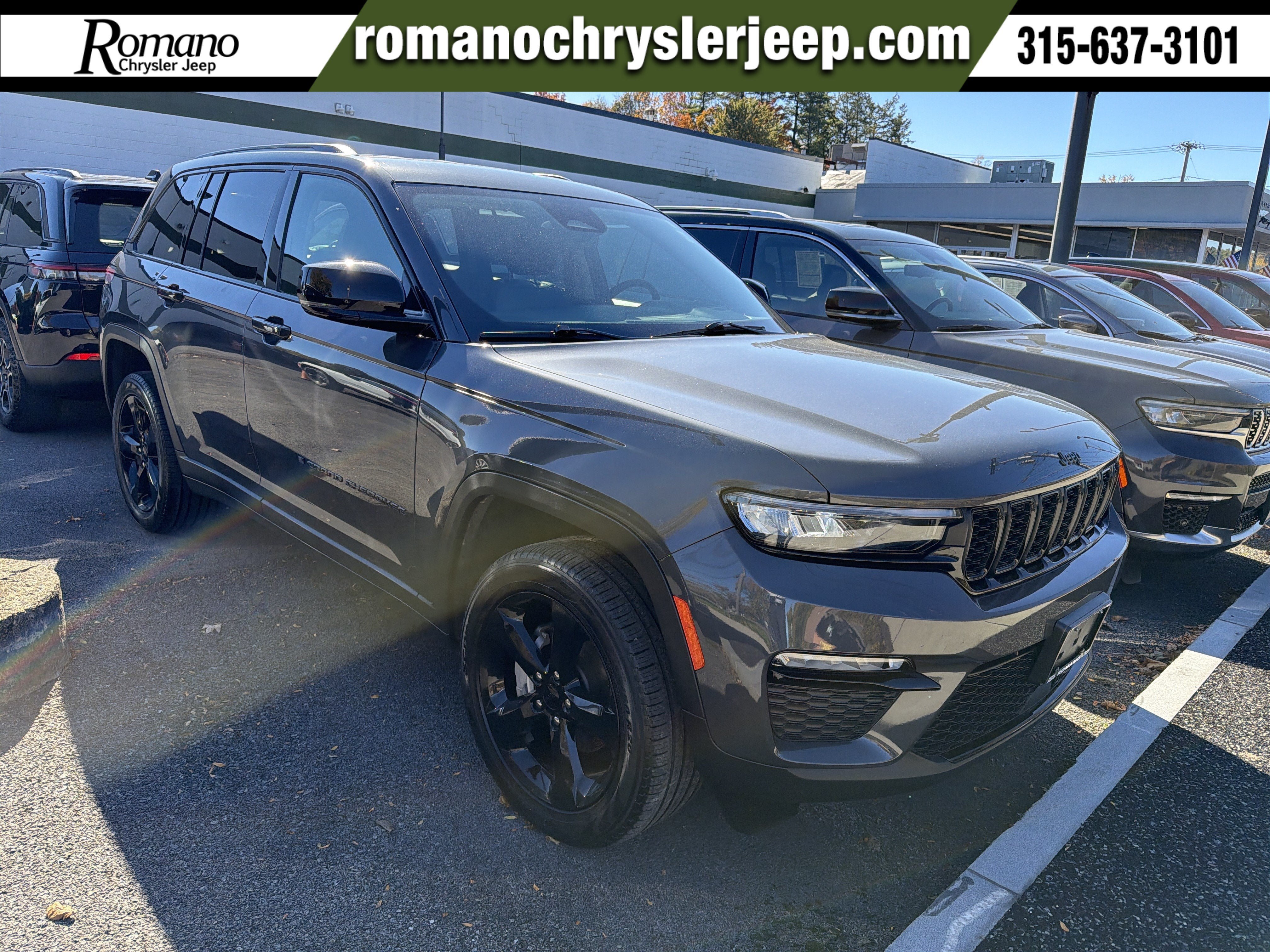 Used 2024 Jeep Grand Cherokee Limited w/ Black Appearance Package