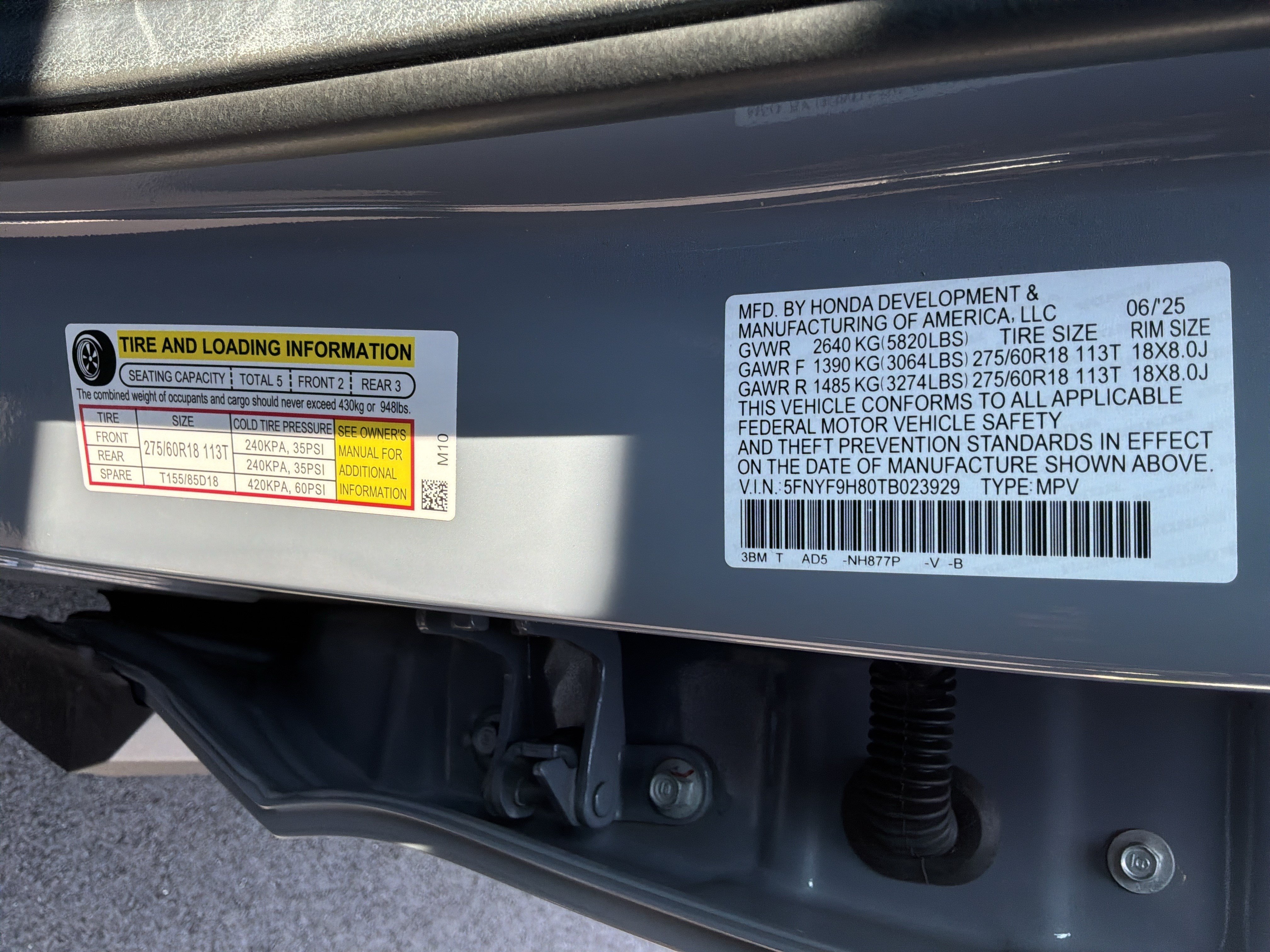 Used 2026 Honda Passport TrailSport Elite image 35
