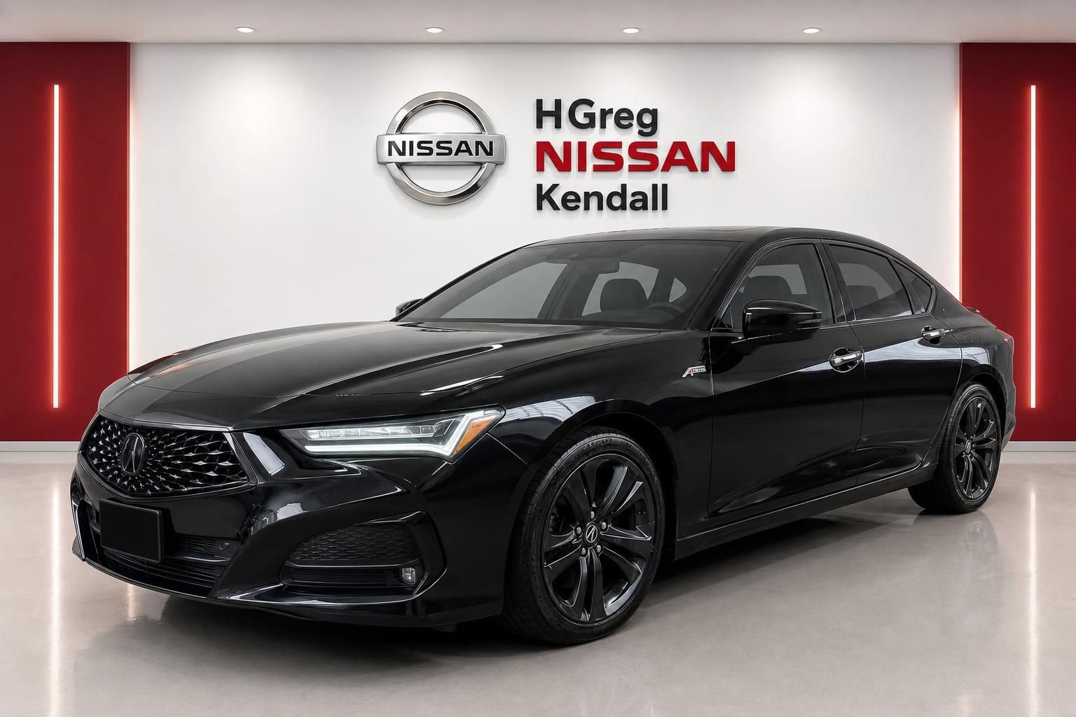 Used 2021 Acura TLX w/ A-SPEC Package AWD/4WD image 3