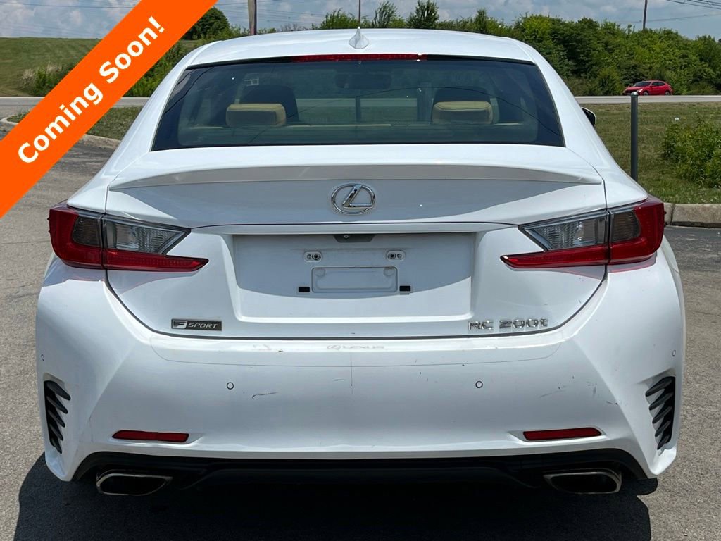 Used 2017 Lexus RC 200t F Sport RWD image 3