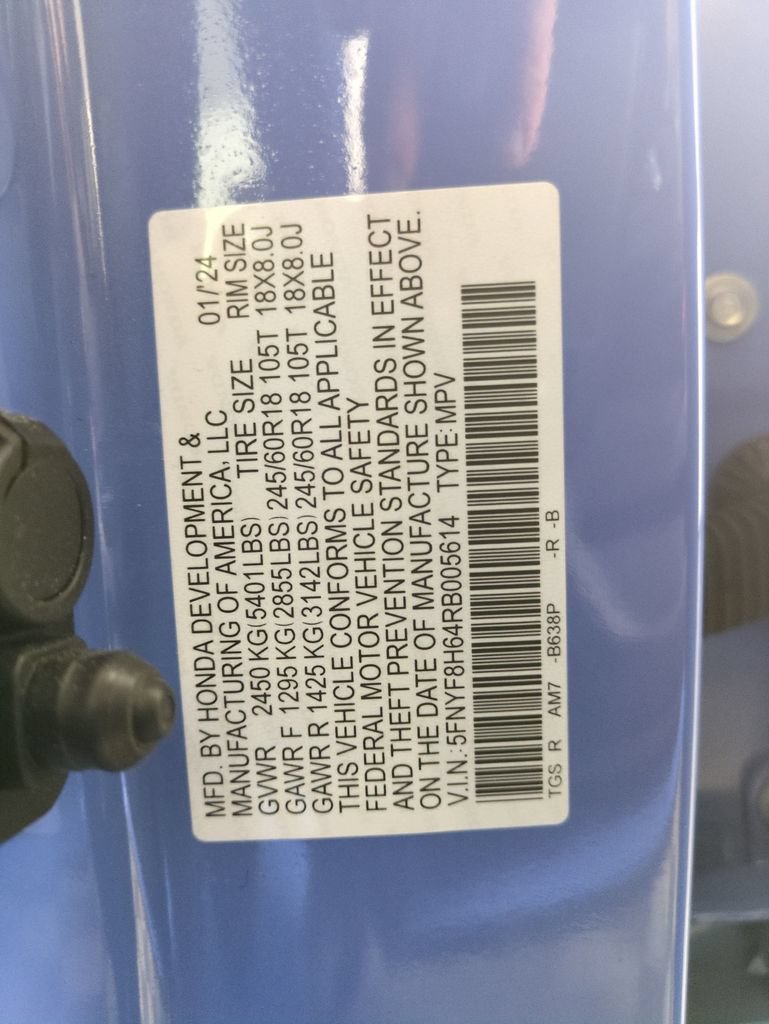 Certified 2024 Honda Passport TrailSport image 30