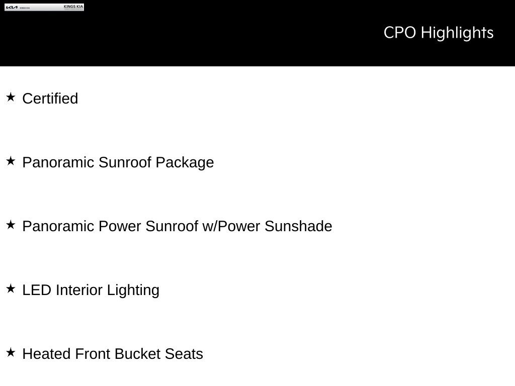Certified 2024 Kia Sorento S w/ Panoramic Sunroof Package FWD image 8
