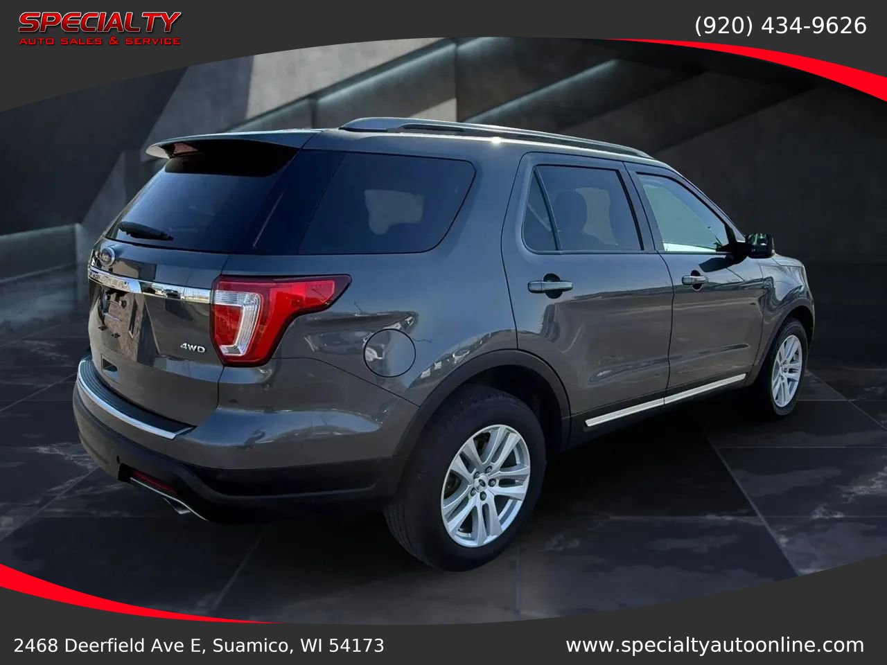 Used 2018 Ford Explorer XLT w/ Equipment Group 201A AWD/4WD image 9