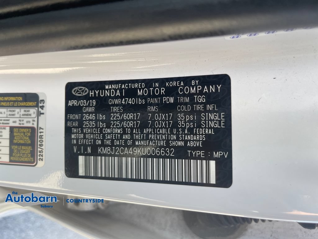 Used 2019 Hyundai Tucson SE AWD/4WD image 28