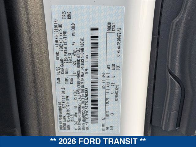New 2026 Ford Transit 250 148 Medium Roof image 19