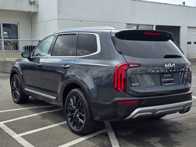 Certified 2022 Kia Telluride SX w/ SX Prestige Package AWD/4WD image 3