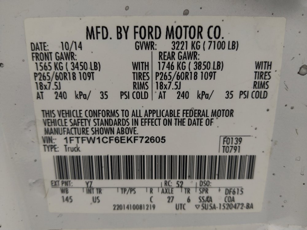 Used 2014 Ford F150 STX w/ Equipment Group 201A Mid image 33