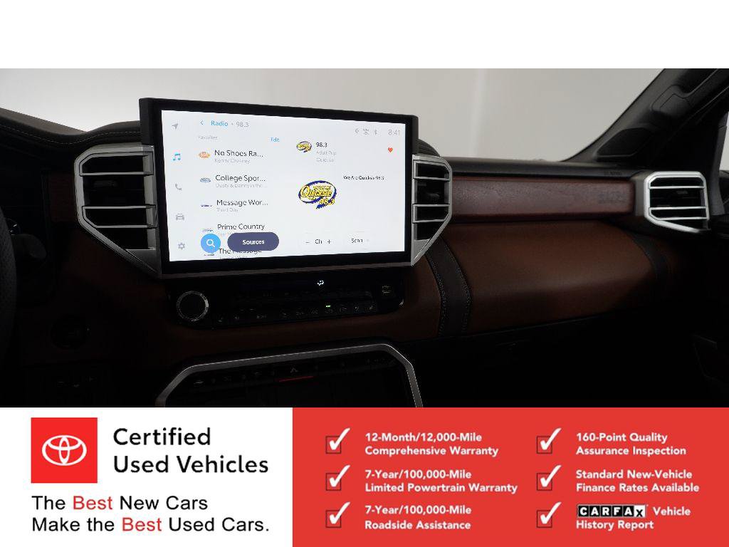 Certified 2025 Toyota Tundra 1794 Edition AWD/4WD image 19
