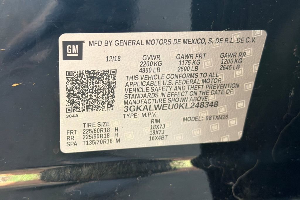 Used 2019 GMC Terrain SLT w/ Infotainment Package II AWD/4WD image 27