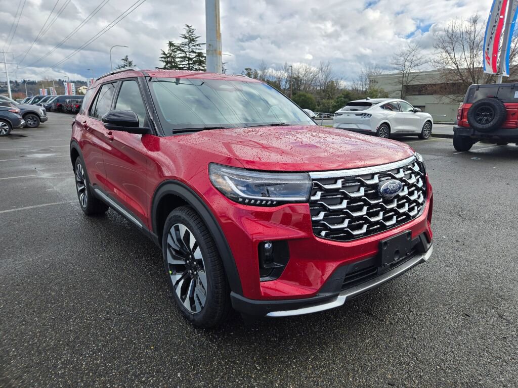New 2026 Ford Explorer Platinum w/ LUX Leather Package AWD/4WD image 3
