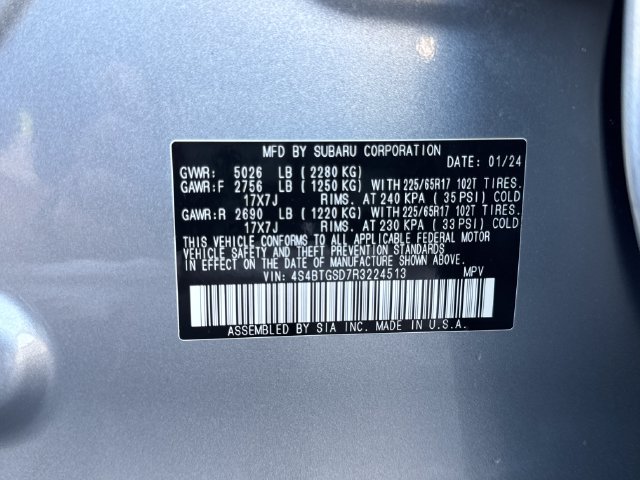 Used 2024 Subaru Outback Wilderness AWD/4WD image 34