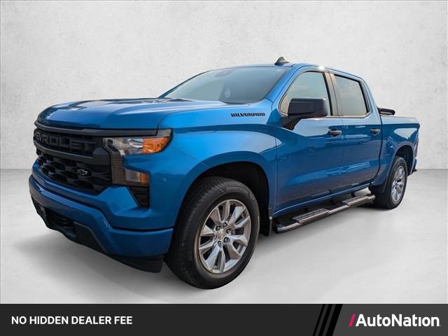 Used 2022 Chevrolet Silverado 1500 Custom w/ LPO, Dark Essentials Package