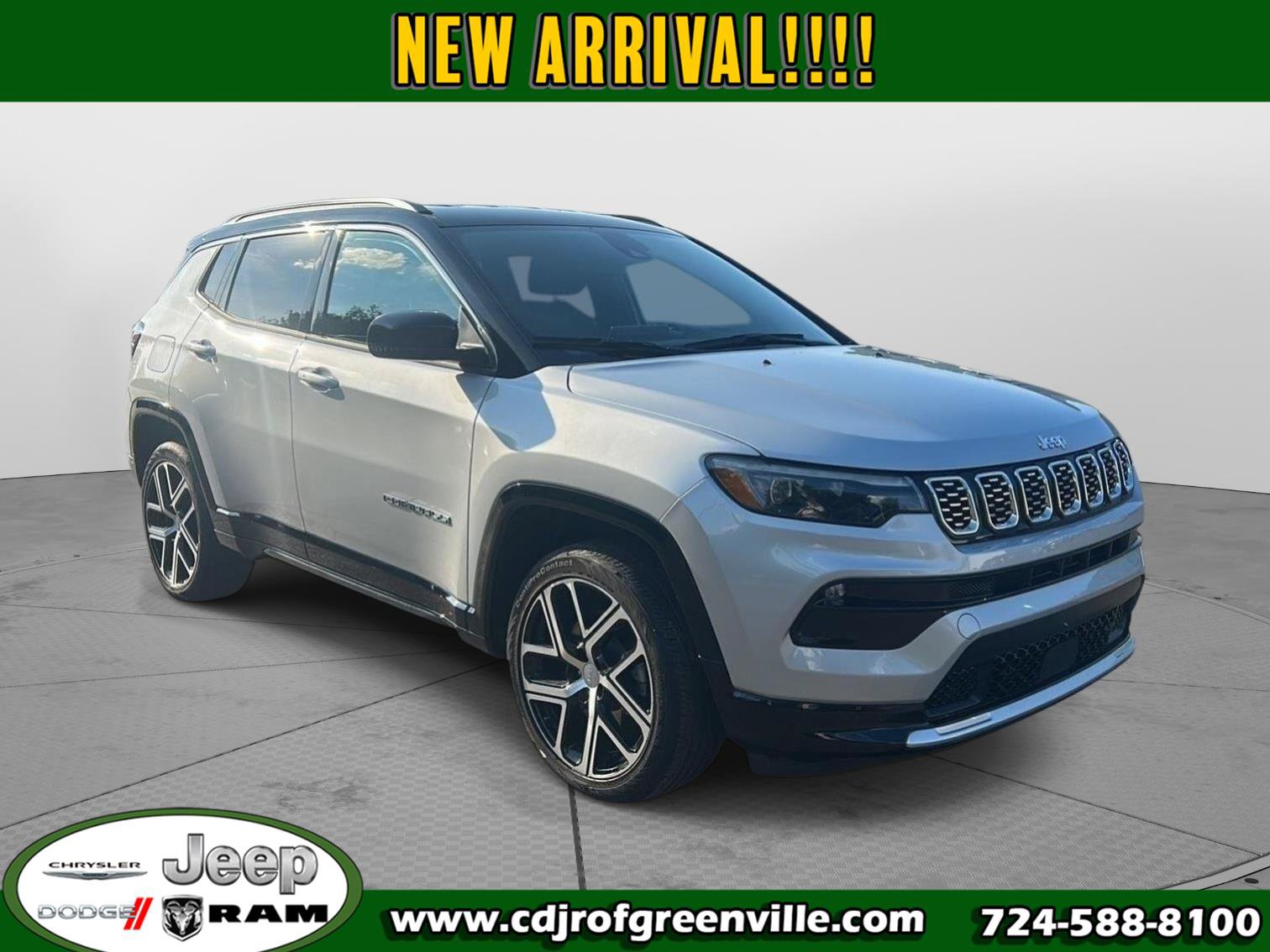 Used 2024 Jeep Compass Limited w/ Elite Group AWD/4WD image 1