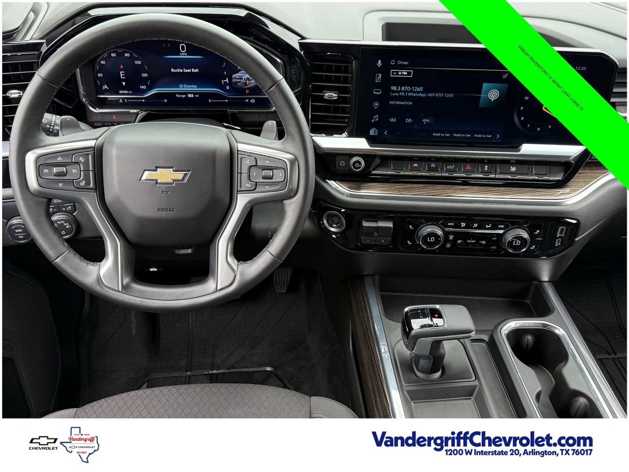 Used 2024 Chevrolet Silverado 1500 LT w/ Texas Edition Plus RWD image 13