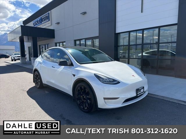 Used 2020 Tesla Model Y Long Range AWD/4WD image 1