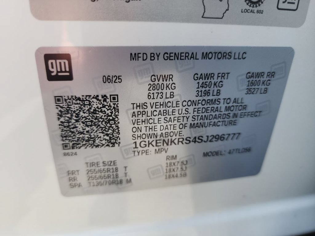 Certified 2025 GMC Acadia Elevation FWD image 34