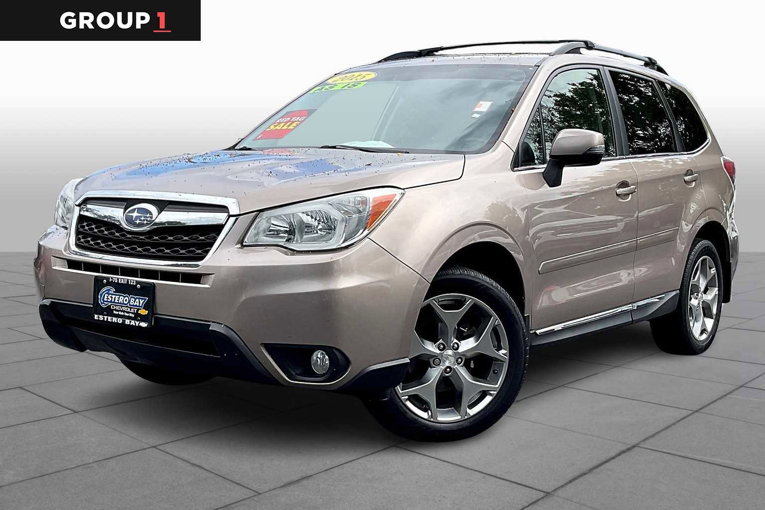 Used 2015 Subaru Forester 2.5i Touring w/ Eyesight & Navigation System