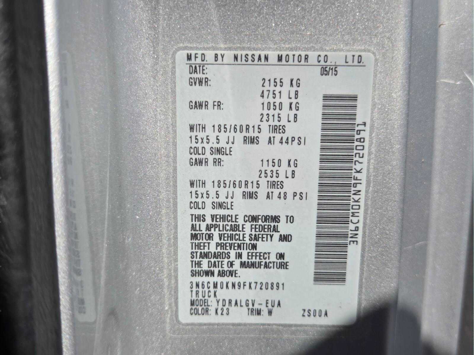 Used 2015 Nissan NV200 SV w/ Technology Package FWD image 24