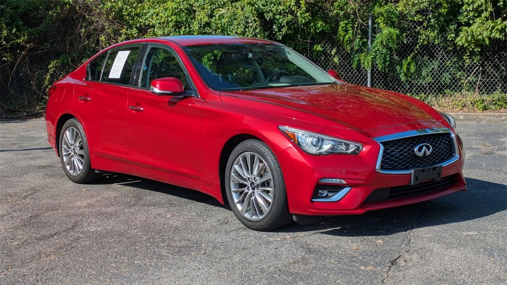 Certified 2022 INFINITI Q50 Luxe