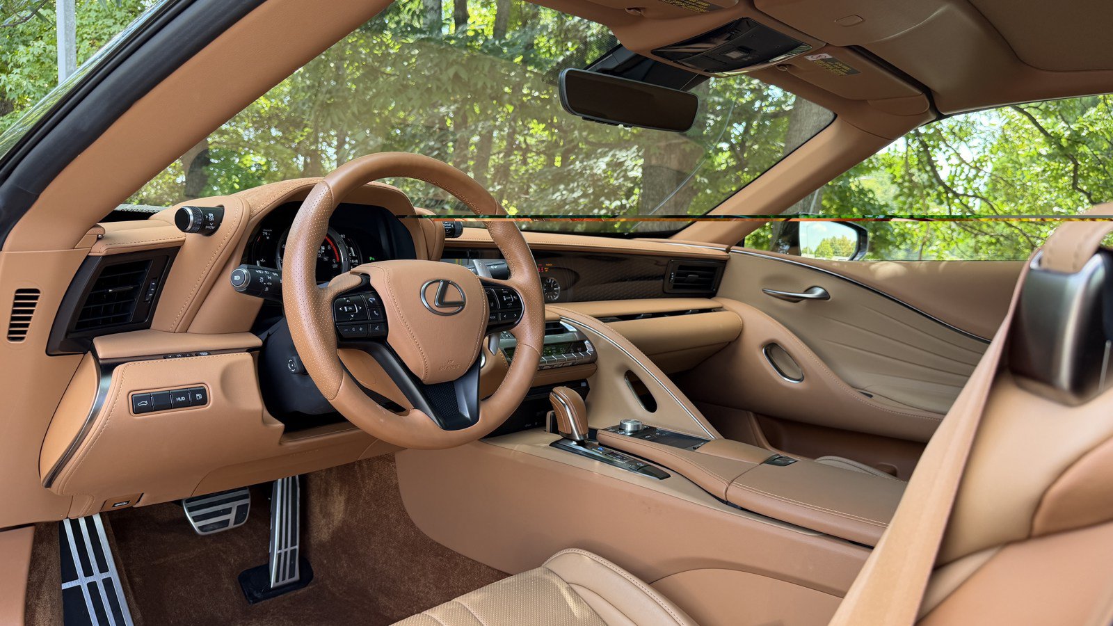 Used 2021 Lexus LC 500 Convertible w/ Touring Package RWD image 14