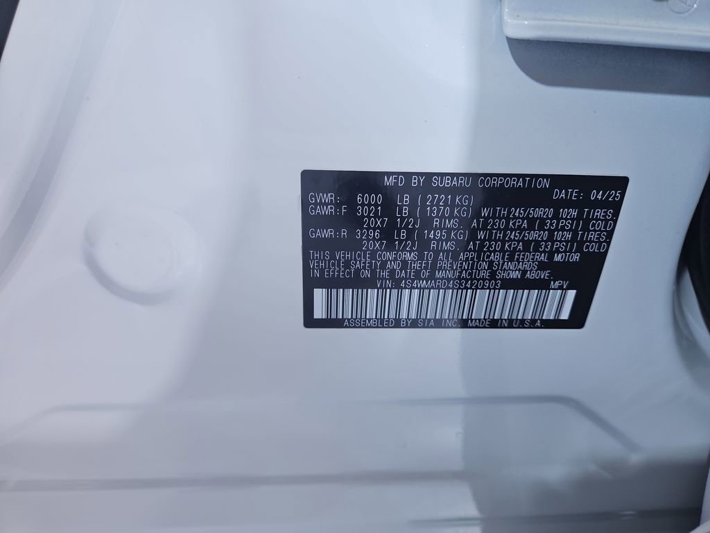 New 2025 Subaru Ascent Bronze Edition image 31