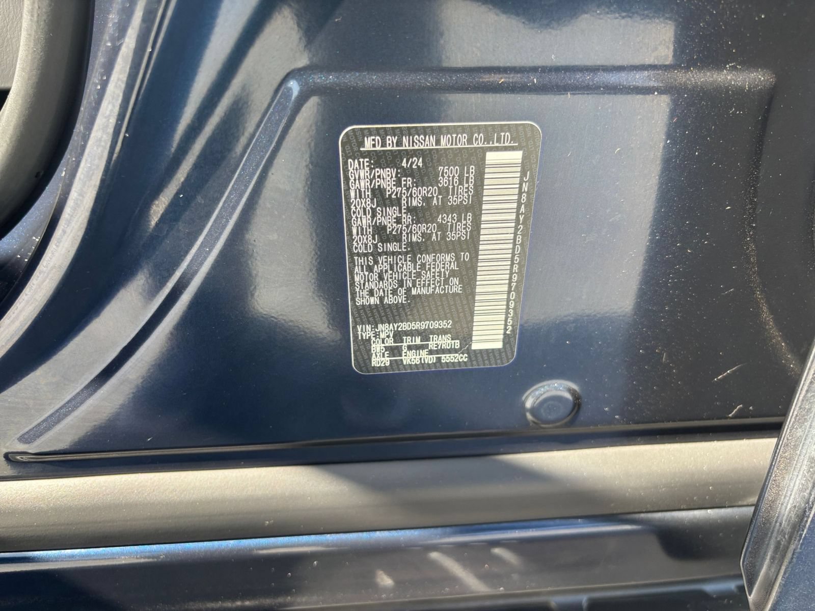 Used 2024 Nissan Armada SL AWD/4WD image 33