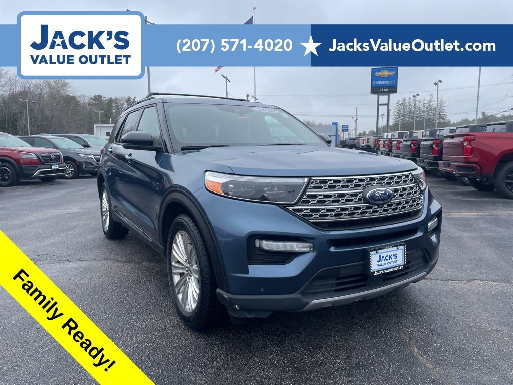 Used 2020 Ford Explorer Limited w/ Class III Trailer Tow Package AWD/4WD image 1