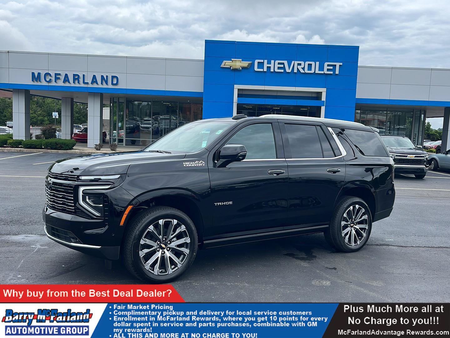 New 2026 Chevrolet Tahoe High Country AWD/4WD image 1