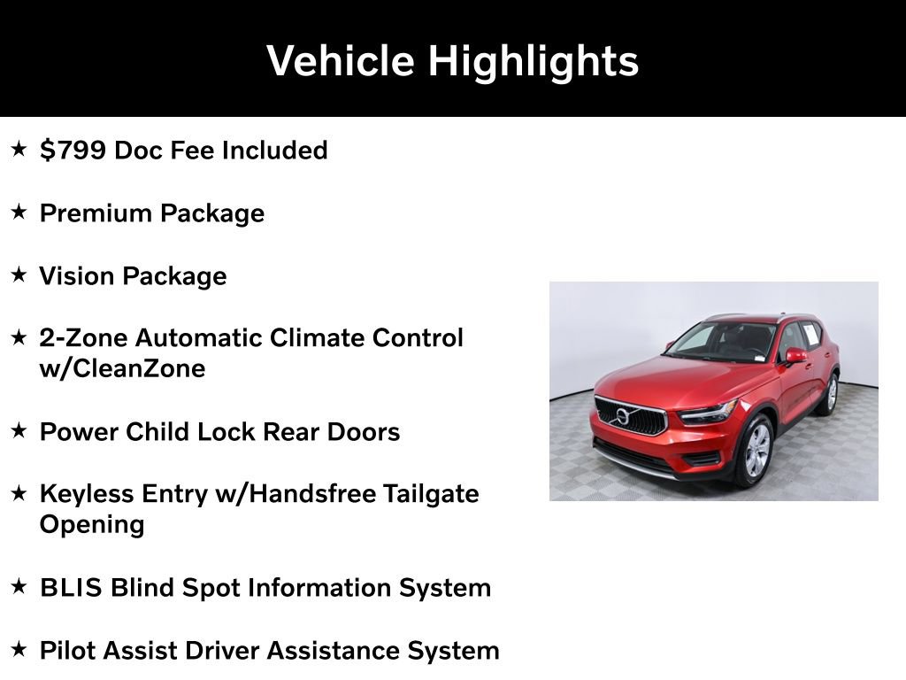 Used 2019 Volvo XC40 T5 Momentum AWD/4WD image 2