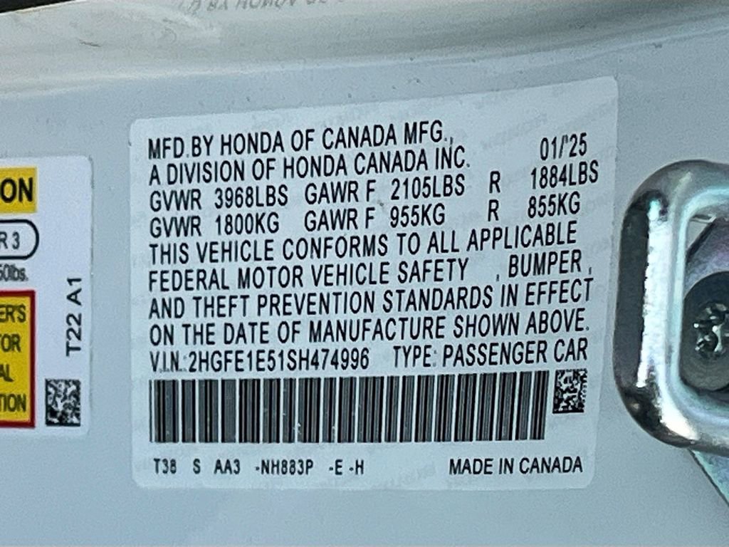 Used 2025 Honda Civic Si image 33