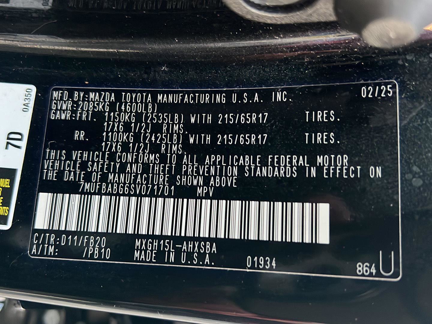 Used 2025 Toyota Corolla Cross AWD Hybrid image 41