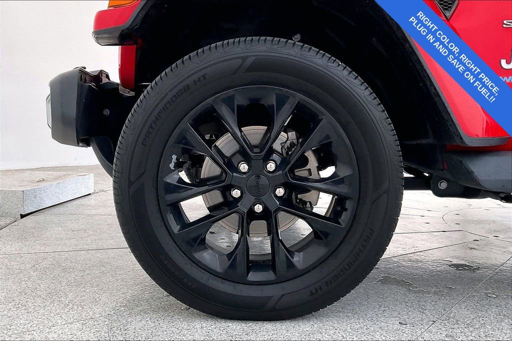 Used 2021 Jeep Wrangler Unlimited Sahara 4xe w/ Cold Weather Group image 12