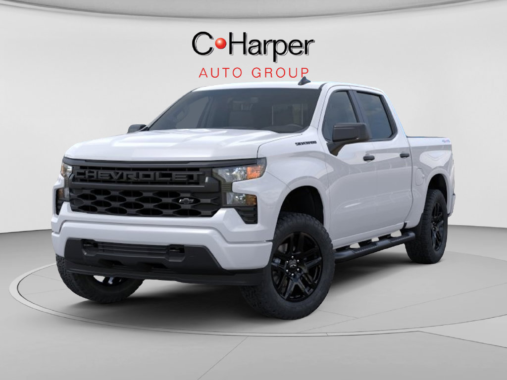 New 2026 Chevrolet Silverado 1500 Custom w/ LPO, Dark Essentials Package AWD/4WD image 8